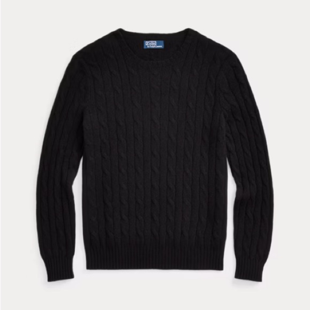 Ralph Lauren Cable-Knit Cashmere Sweater